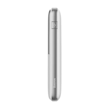 Powerbank Baseus Bipow Pro 10000mAh, 2xUSB, USB-C, 22,5W (hvit)
