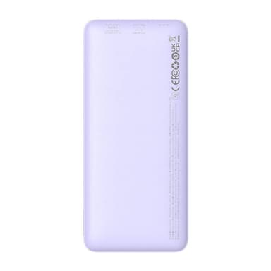 Baseus Airpow 10000mAh 20W Powerbank (lilla)