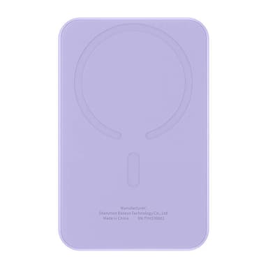 Magnetisk Mini Powerbank Baseus 5000mAh 20W (lilla)