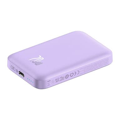 Powerbank mini Baseus 6000 mAh 20W (lilla)