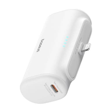 Powerbank OS-Baseus Compact IP 5000mAh 20W (hvit)