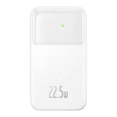 Powerbank Baseus Comet 10000mAh, 22,5W (hvit)