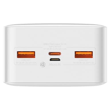 Powerbank Baseus Bipow 30000mAh, 20W (hvit)