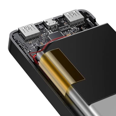 Powerbank Baseus Bipow 10000mAh, 15W (svart)