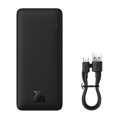 Baseus Airpow 10000mAh 20W powerbank (svart)