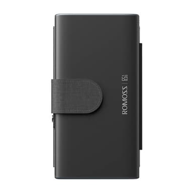 ROMOSS Solar Powerbank 30000mAh 65W Sort