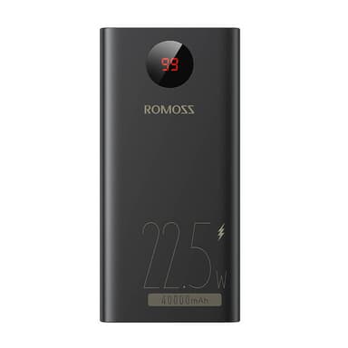Powerbank Romoss PEA40PF 40000mAh, 22,5W (svart)