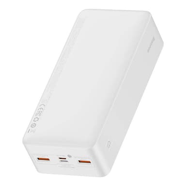 Powerbank Baseus Bipow 30000mAh, 20W (hvit)