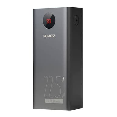 Powerbank Romoss PEA40PF 40000mAh, 22,5W (svart)