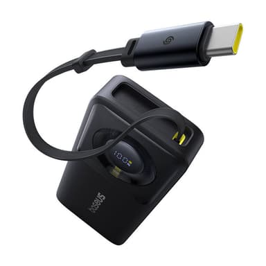 Powerbank Baseus OS Free2Pull 10000mAh 30W +kabel (svart)