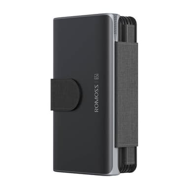 ROMOSS Solar Powerbank 30000mAh 65W Sort