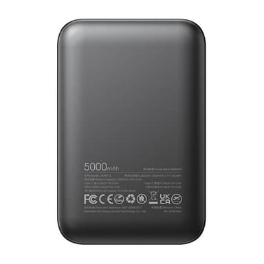 Joyroom Powerbank JR-PBF13  2,4A LED, 5000mAh (svart)