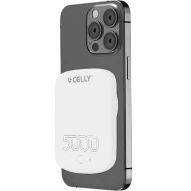 MAGPB5000PRO PowerBank 10W MagSafe trådløs lading 5000mAh Hvit