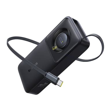 Powerbank Baseus OS Free2Pull 10000mAh 30W +kabel (svart)