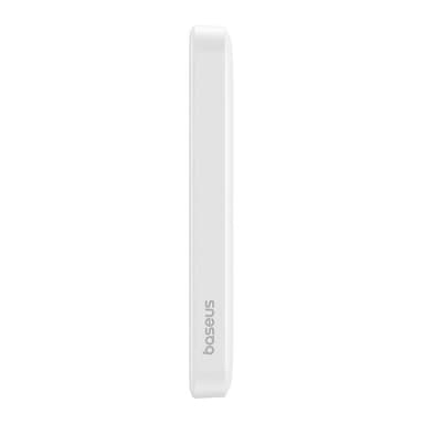 Magnetisk Mini Powerbank Baseus 5000mAh, USB-C 20W (hvit)