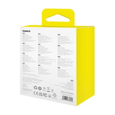 Magnetisk Mini Powerbank Baseus 5000mAh, USB-C 20W (blå)