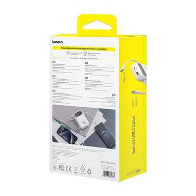 Baseus QPow 2 10000mAh 30W powerbank (hvit)