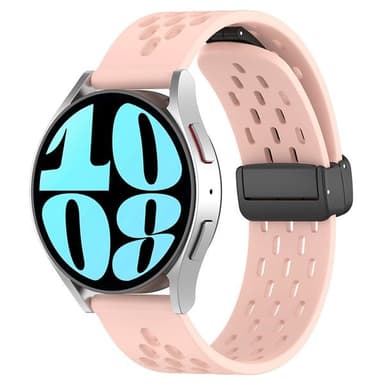 Silikonarmbånd til Samsung Galaxy Watch 7 20 mm - Rosa
