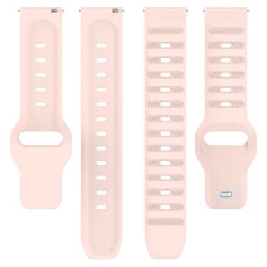 Silikonarmbånd til Samsung Galaxy Watch 7 20 mm - Rosa