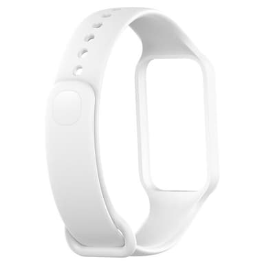 Silikonarmbånd for Xiaomi Band 8 Active - Hvit