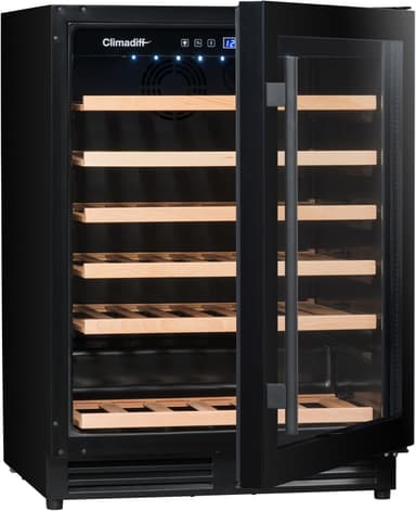 Climadiff vinskap CBU51S2B (integrert) 51 flasker