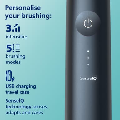 Philips Sonicare 9900 elektrisk tannbørste HX9992/42 (midnattblå)