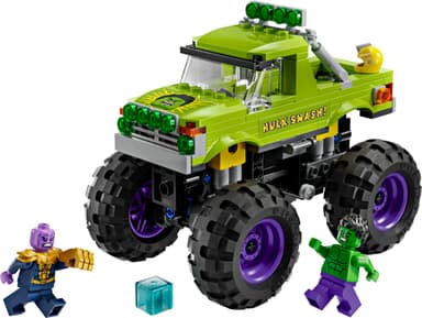 LEGO Marvel Hulk-monstertruck mot Thanos 76312