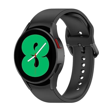 Silikonarmbånd Samsung Galaxy Watch 4 Sort