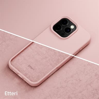 Etteri Silikonskall for iPhone 16 Pro Max - Rosa