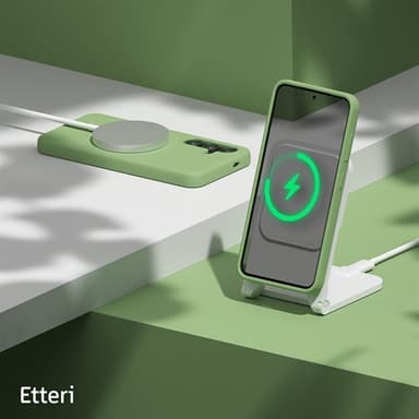Etteri Silikonveske for Samsung Galaxy S24 - Grønn