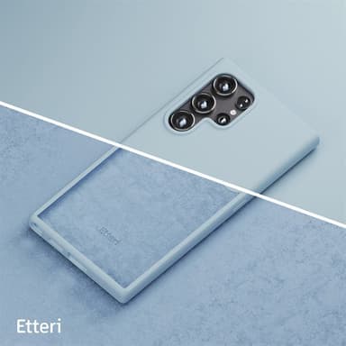 Etteri Silikonveske for Samsung Galaxy S24 Ultra - Lyseblå