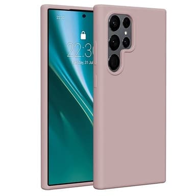 Etteri Silikonveske for Samsung Galaxy S24 Ultra - Rosa