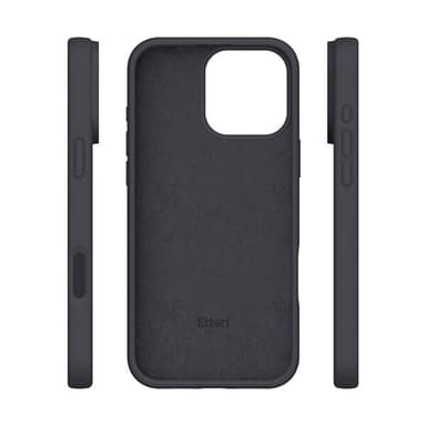 Etteri Silikonskall for iPhone 16 Pro Max - Svart