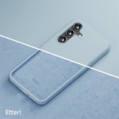 Etteri Silikonveske for Samsung Galaxy S24 - Lyseblå