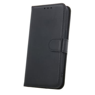 Elegant Svart Flipdeksel med Stativ for Xiaomi Redmi 13C – Magnetlås og Kortoppbevaring