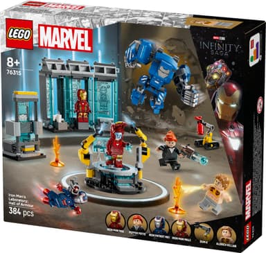 LEGO Marvel Iron Mans laboratorium Draktgalleriet 76315