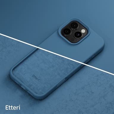 Etteri Silikonskall for iPhone 16 Pro Max - Mørkeblå