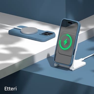 Etteri Silikonskall for iPhone 16 Pro Max - Mørkeblå