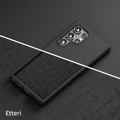 Etteri Silikonskall for Samsung Galaxy S24 Ultra - Svart