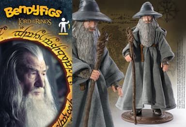 Noble Collection Lord of the Rings actionfigur (Gandalf)