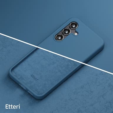 Etteri Silikonveske for Samsung Galaxy S24 Plus - Mørk blå