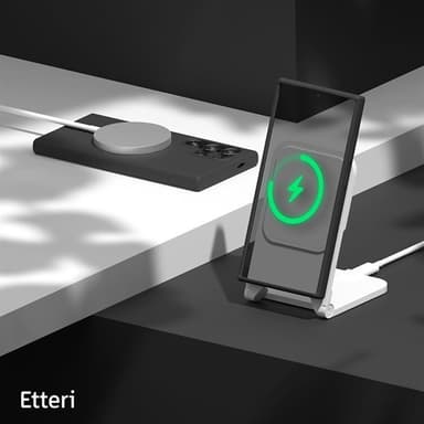 Etteri Silikonskall for Samsung Galaxy S24 Ultra - Svart