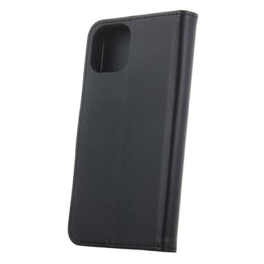 Elegant Svart Flipdeksel med Stativ for Xiaomi Redmi 13C – Magnetlås og Kortoppbevaring