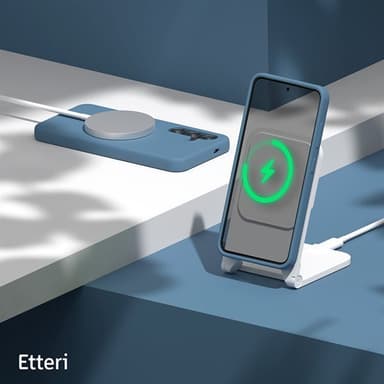 Etteri Silikonveske for Samsung Galaxy S24 Plus - Mørk blå