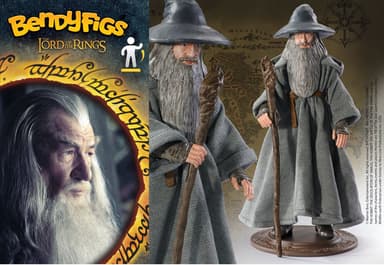 Noble Collection Lord of the Rings actionfigur (Gandalf)