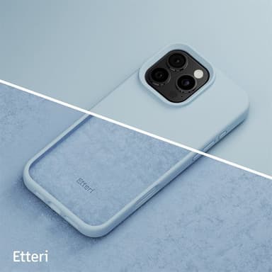 Etteri Silikonskall for iPhone 16 Pro Max - Lyseblå