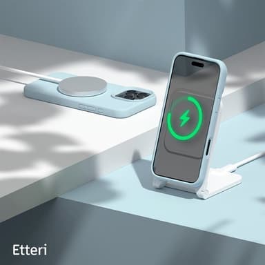 Etteri Silikonskall for iPhone 16 Pro Max - Lyseblå