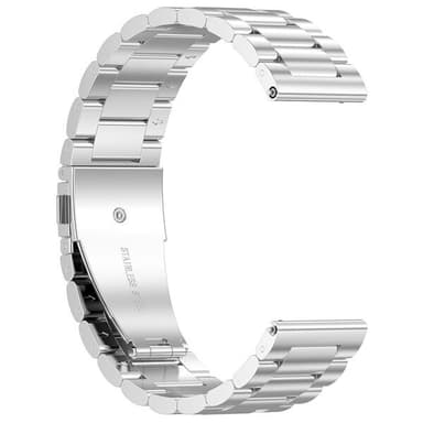 22 mm metallarmbånd for Amazfit Bip 5 - Sølv