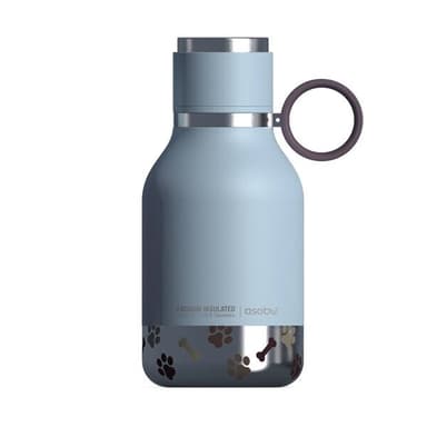 Asobu Buddy Bottle - Vannflaske med avtakbar hundeskål, blå