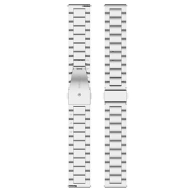 Metallarmbånd 20 mm for Amazfit Bip 5 - Sølv